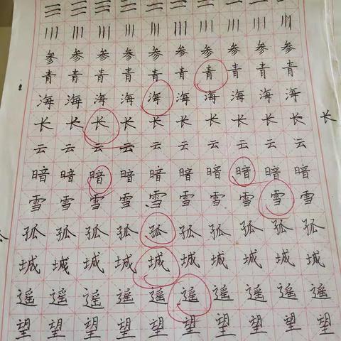 美苑书画暑期硬笔书法班