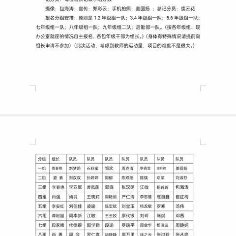 凝心聚力   砥砺前行——洪山镇一中教职工趣味运动会