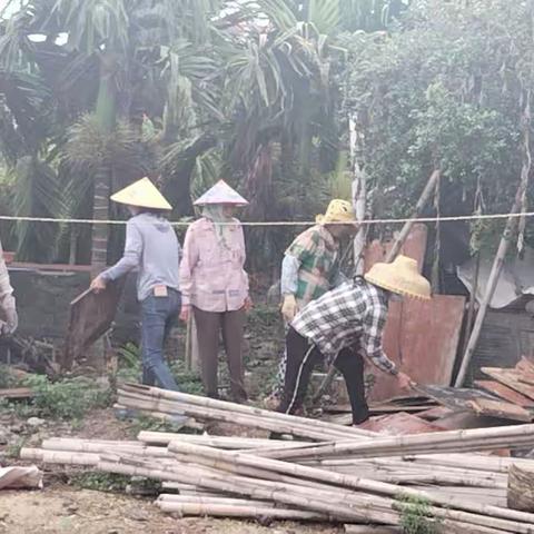 三公里村开展夏季“防蚊灭蚊 ”登革热防控专项卫生整治活动