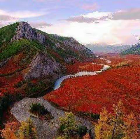 蒙古国-美丽的呼布斯勒省风光