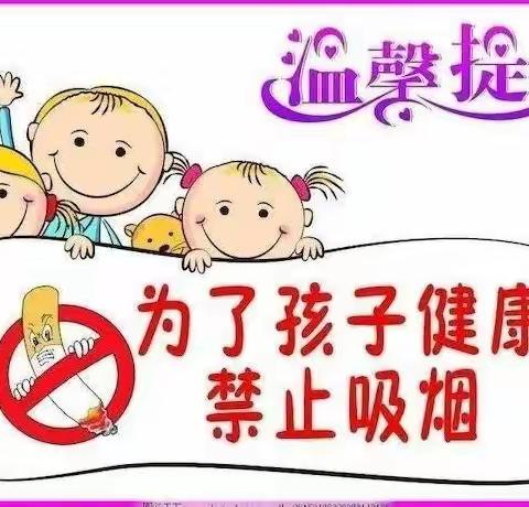 创建无烟校园，享受健康生活——谷陇镇中心幼儿园世界无烟日控烟宣传