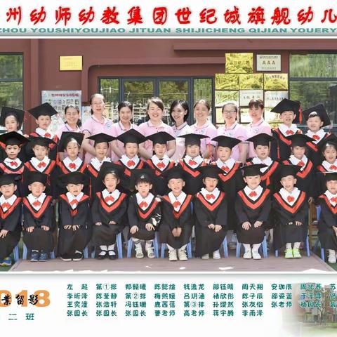 “放飞梦想，快乐起航”——世纪城旗舰幼儿园2018年大二班毕业季🎓