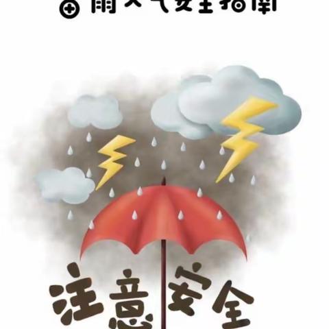 博雅幼儿园  小一班   预防雷雨天气，保护自身安全