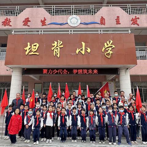 聚力少代会，梦想筑未来——小榄镇坦背小学少工委2022年代表大会暨第三届少工委委员补选选举