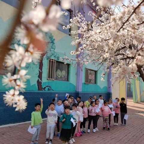 磐石市实验幼儿园中二班赏花节