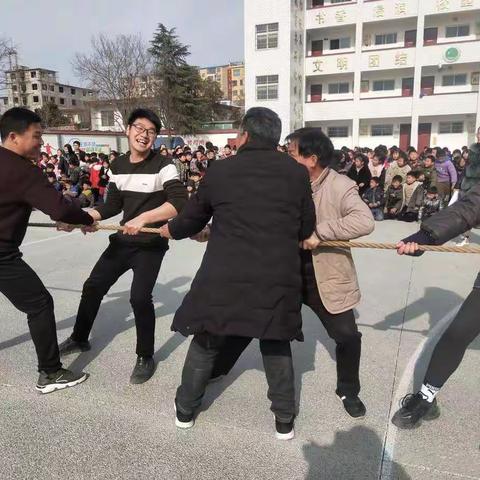 凝心聚力，绽放精彩——留山完小“庆元旦，迎新年”拔河比赛活动简报