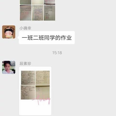 高二年级师生停课不停学风采展示