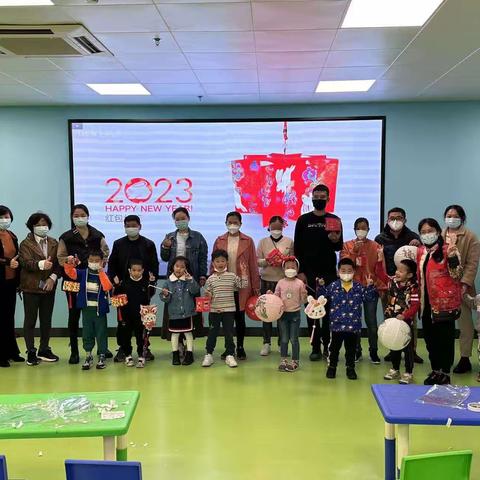 猜灯谜，做花灯，吃汤圆 邻里同乐庆元宵