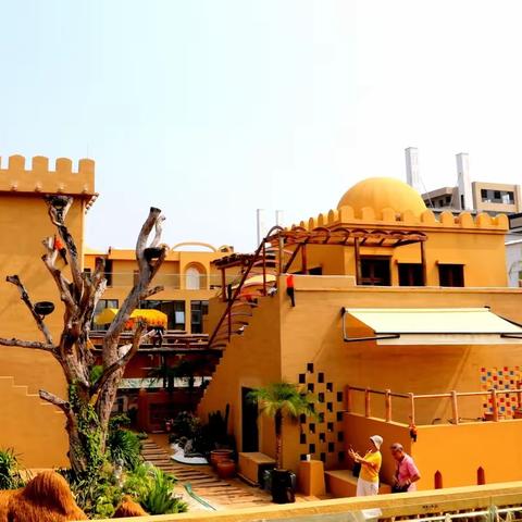 广东广州市：大漠幻城