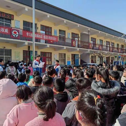 “喜迎二十大，永远跟党走，奋进新征程”辛村镇辛村集小学