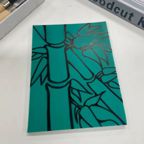 高二二班 王倍倍 版画