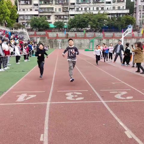 凌云赛场 斗志昂扬——青龙小学三年级八班春季运动会