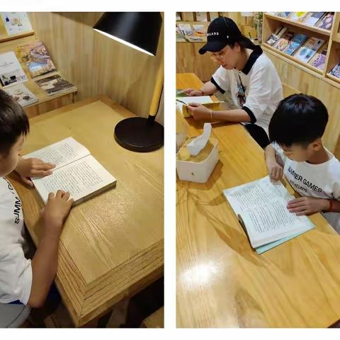 读书伴我成长！一（2）班  曹宇轩