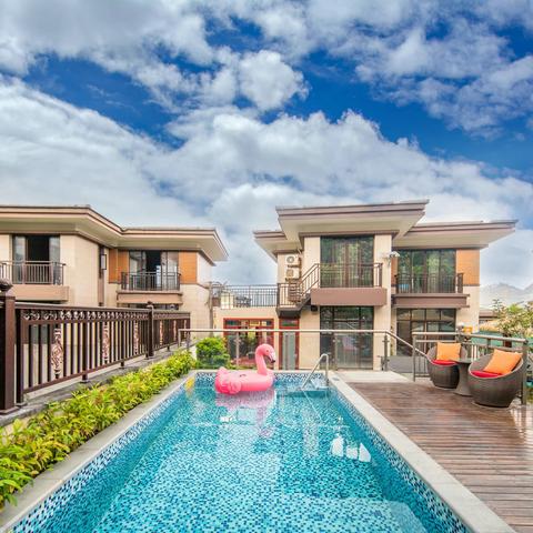 熹乐谷徽韵五房八床独栋大园林别墅