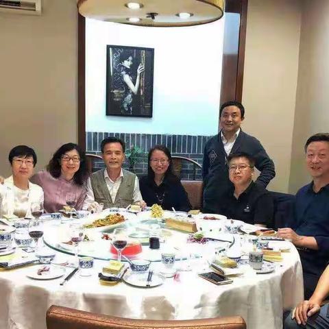 昔日同事聚晋雅草堂