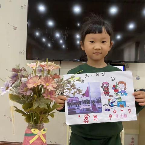 朝霞班周一分享—《我的五一假期计划》