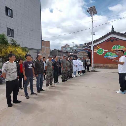 黄龙社区防汛减灾演练