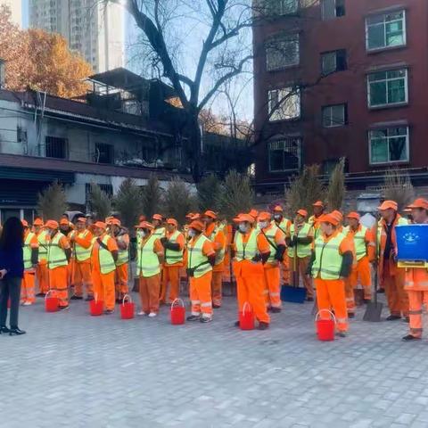 以“雪”为令大练兵 凝心聚力保畅通——韩森寨街道办事处吹响“扫雪除冰”冲锋号