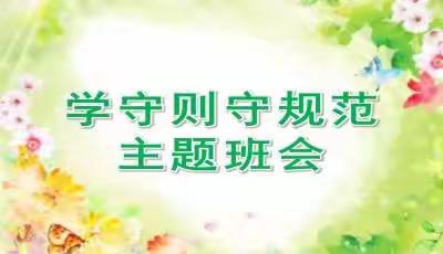 桦甸市第一实验小学开展“学守则，懂规范”主题班会活动