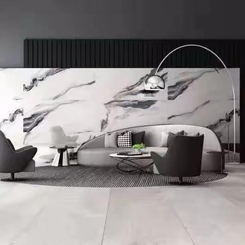 ＂国宝级＂石材／熊猫白