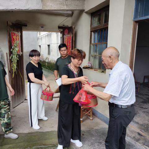 端午佳节|乾西乡坛里郑村走访慰问困难群众