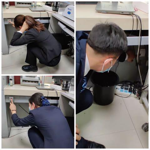 民和支行营业室组织开展防抢劫应急演练         ﻿提升网点员工处置突发事件能力