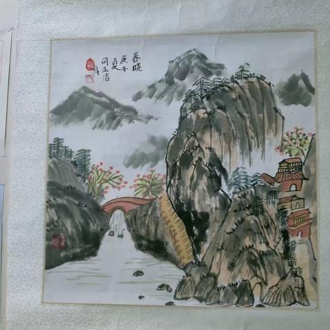 【文明颍川】书画七彩歌盛世，翰墨飘香抒豪情------- 八年级书画艺术展