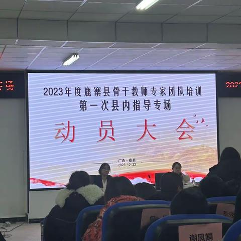 凝心聚力促教研，教授引领共成长——2023年度鹿寨县骨干教师专家团队培训（初中地理组）