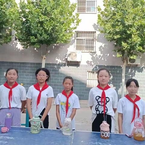 冀南新区南左良中学“清凉一夏”红领巾社区实践活动