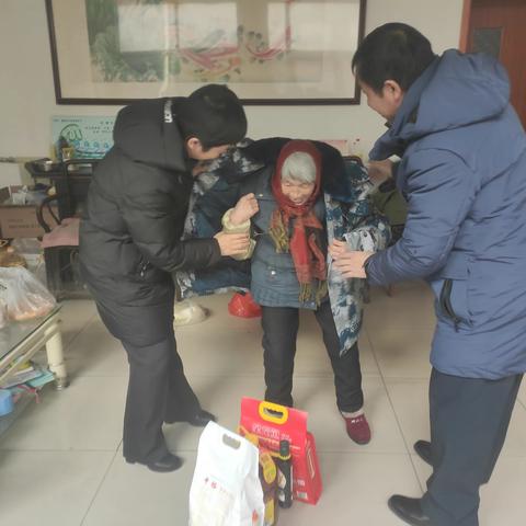 机关工委：寒冬送温情   关爱暖人心