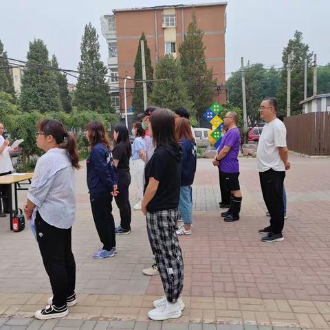 川北东社区开展防汛应急演练