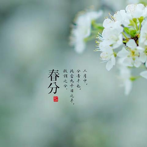 🍃🍃【跟 着 节 气 去 劳 动】 春分 －“四时唯爱春，春更家春分”