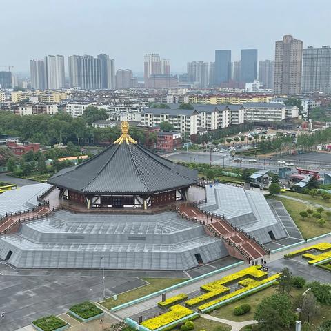 隋唐洛阳城—天堂明堂