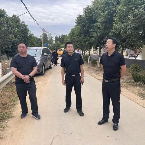 周口供电公司发展策划部石主任到郸城公司调研线损治理工作