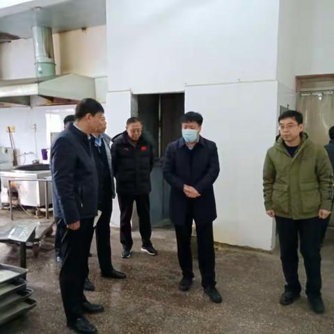 区领导贾子强到天台山中学开展校园食品安全督导检查