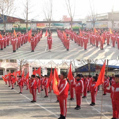 “不忘初心跟党走，争做时代好少年”马庄乡育才小学第一届少先队员代表大会纪实