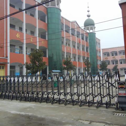 马庄乡育才回族小学"学雷锋活动月"启动仪式