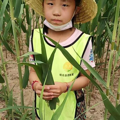 女儿第一次外出体验生活探索世界