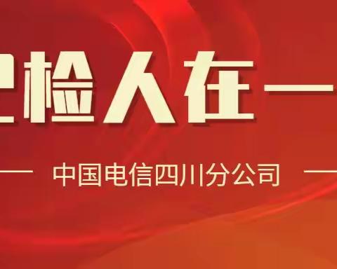 大战大考中的四川电信纪检人