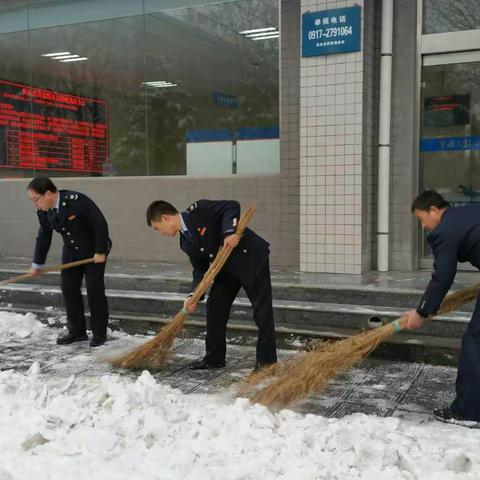 雪中情，雪中行，雪中国税人