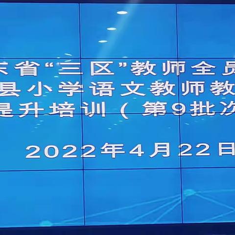 初探海量深阅读，共研教学新模式---记“三区”教师教学能力提升培训