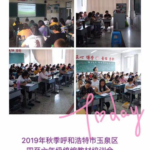 笃学不倦 精进不休 --记玉泉区2019年统编版教材网络培训会