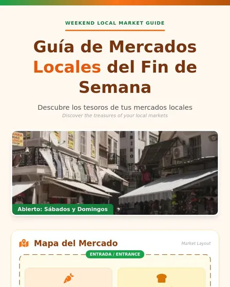 Weekend Local Markets Guide Design Plan