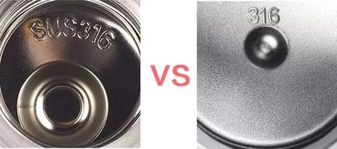 带有SUS316标识的不锈钢板材