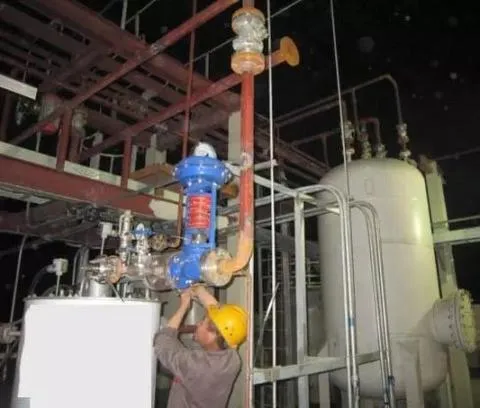 On-site maintenance of safety valves