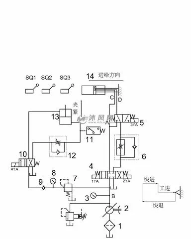 液压系统原理图