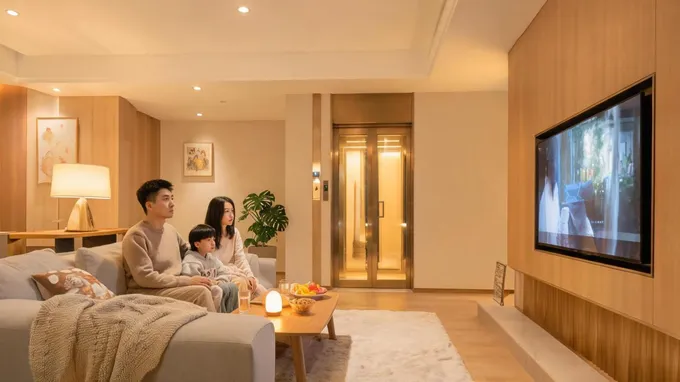 温馨客厅场景图