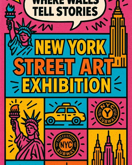 NYC Street Art Exhibition Prints - 4 Distinct Styles