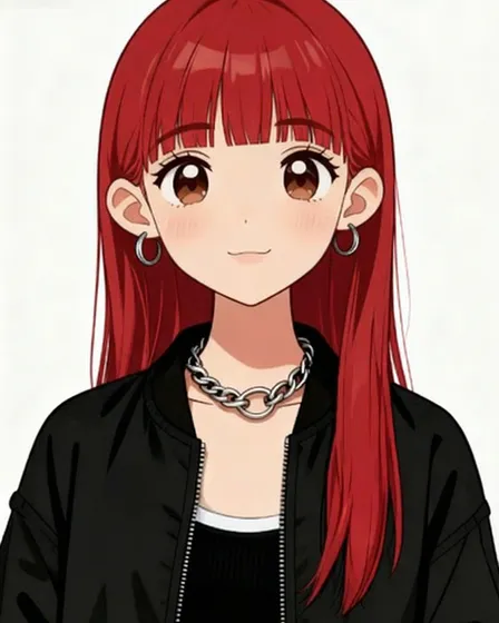 赤髪の女の子