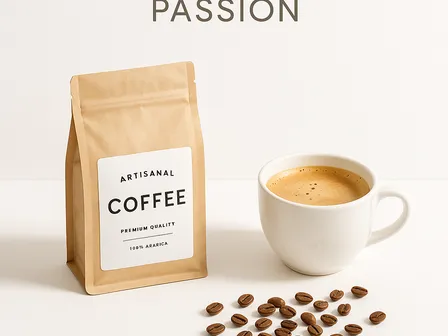 Artisanal Coffee E-commerce Collection - Bright & Vibrant Styles